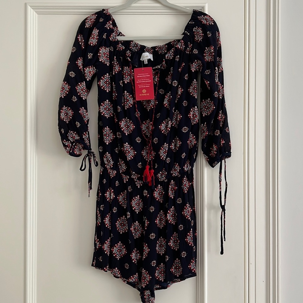 Brave romper. Red, White and Blue. New with tags. Size M